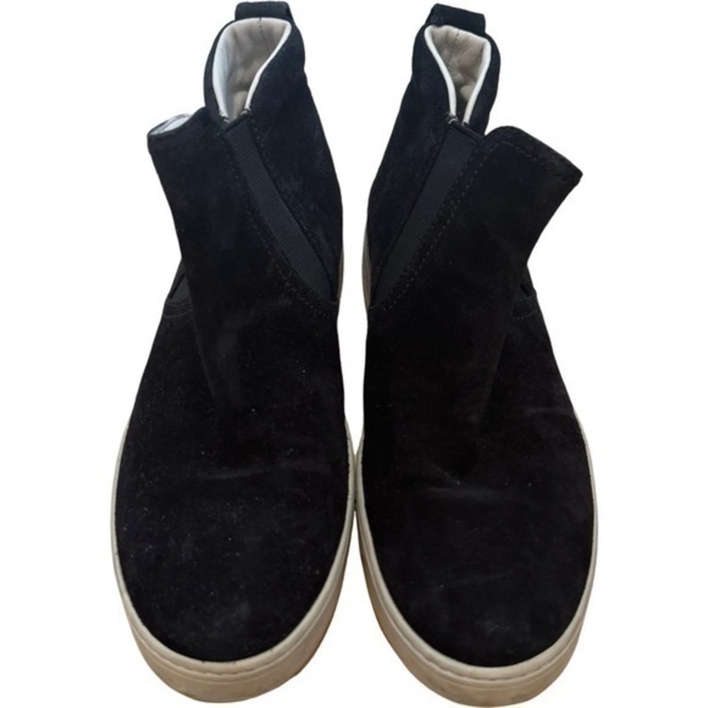 Prada high top suede sneakers size 35